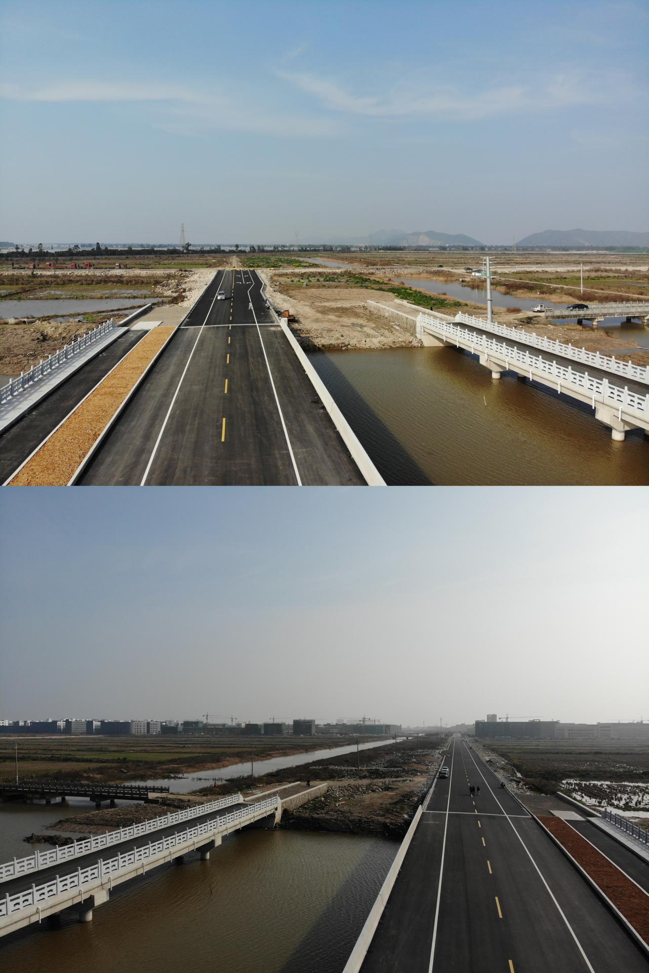 温岭市东部新区千禧路北延市政道路及两侧绿化工程-道路、排水及标志标线工程